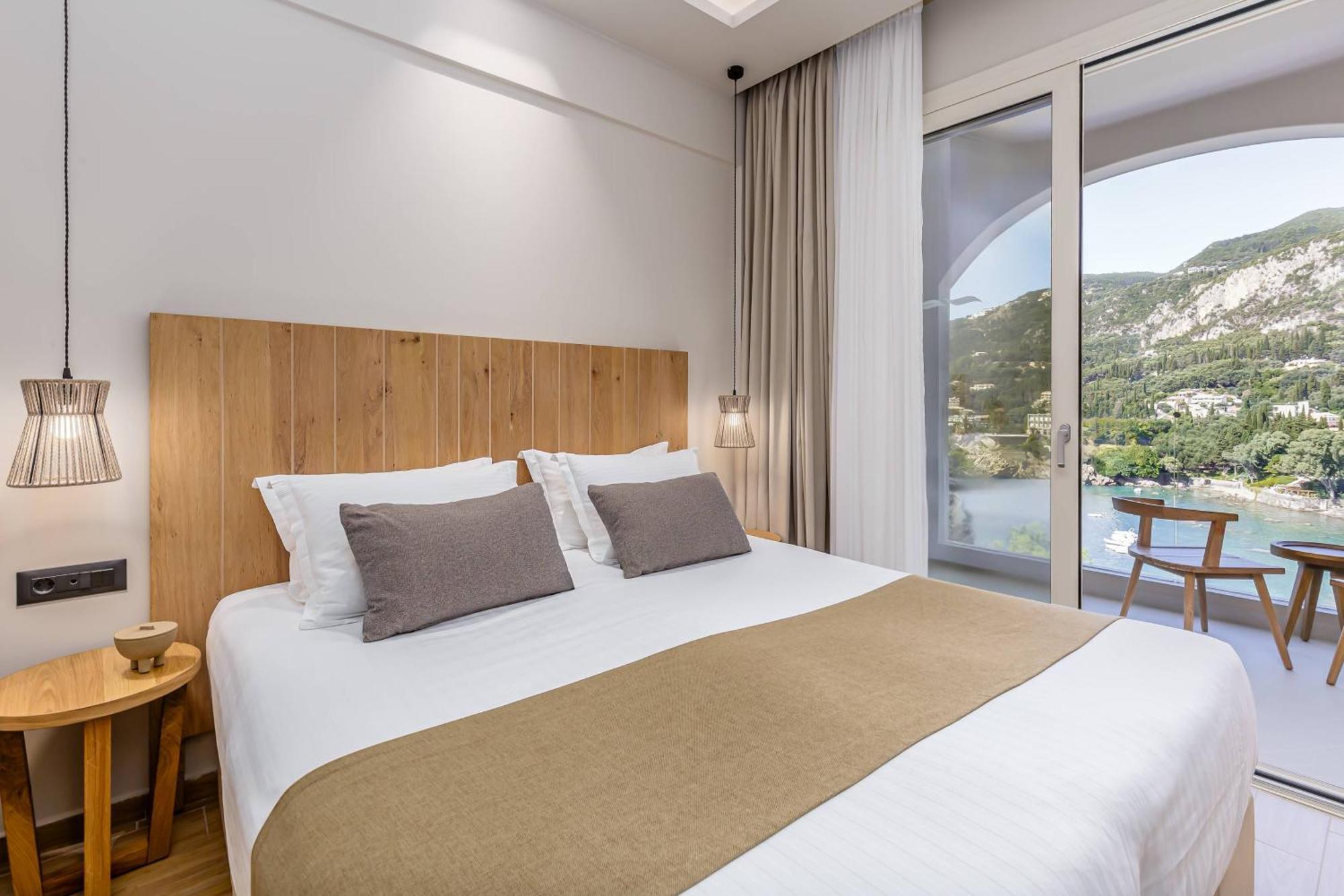 Akrotiri Beach Resort Hotel - Adult Friendly Paleokastritsa Bagian luar foto