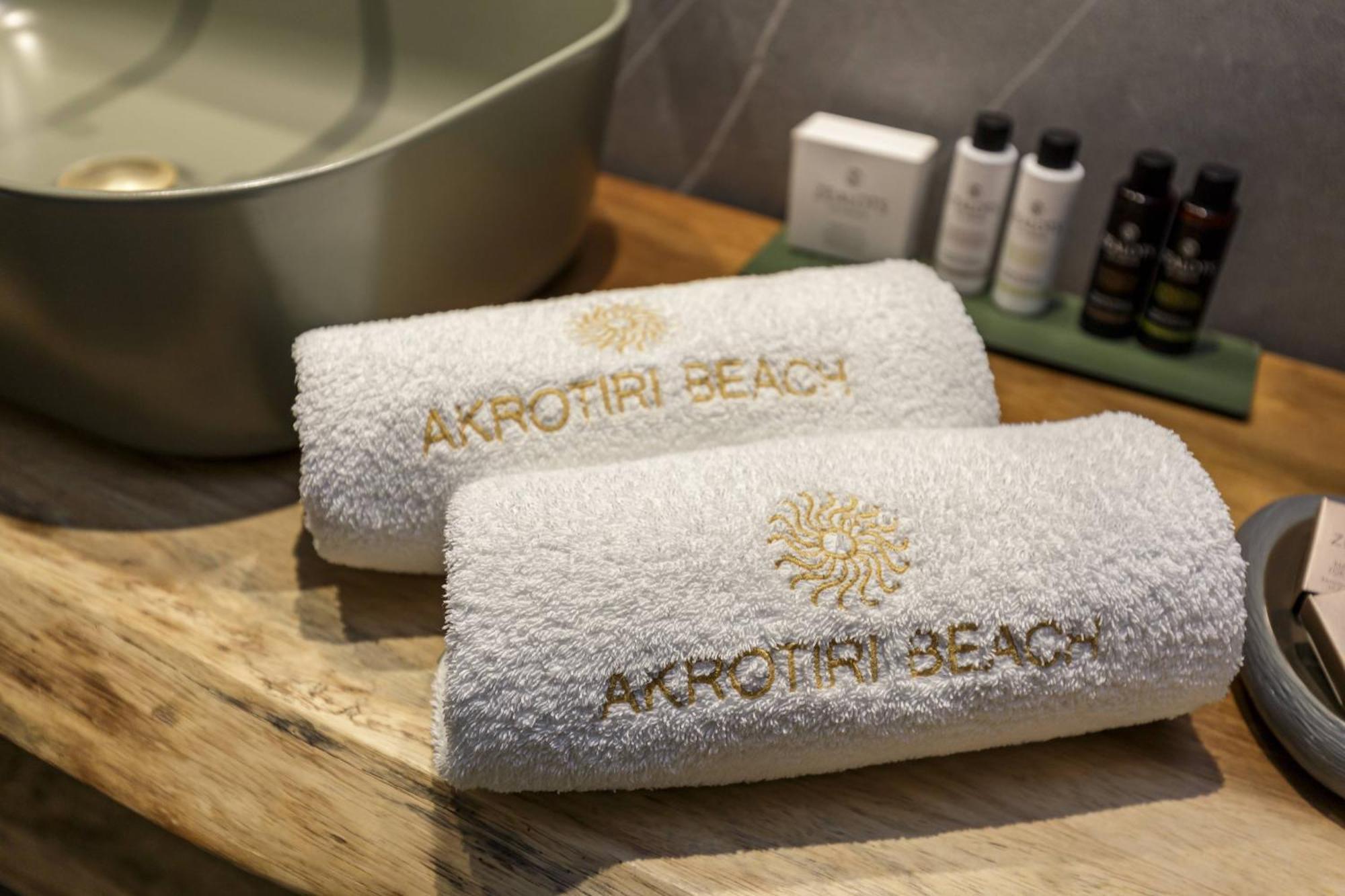 Akrotiri Beach Resort Hotel - Adult Friendly Paleokastritsa Bagian luar foto Akerofin Beach towels