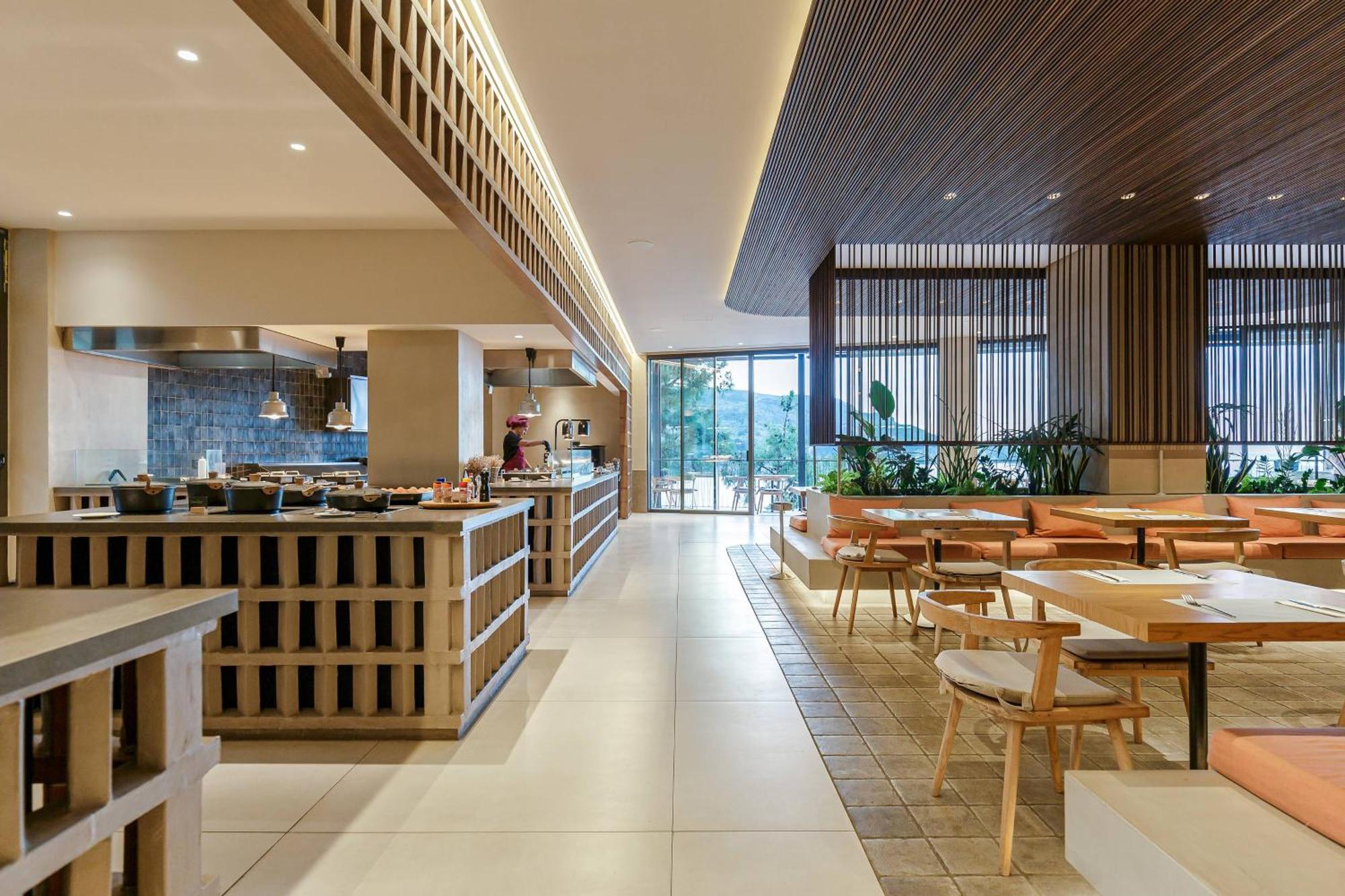 Akrotiri Beach Resort Hotel - Adult Friendly Paleokastritsa Bagian luar foto The restaurant